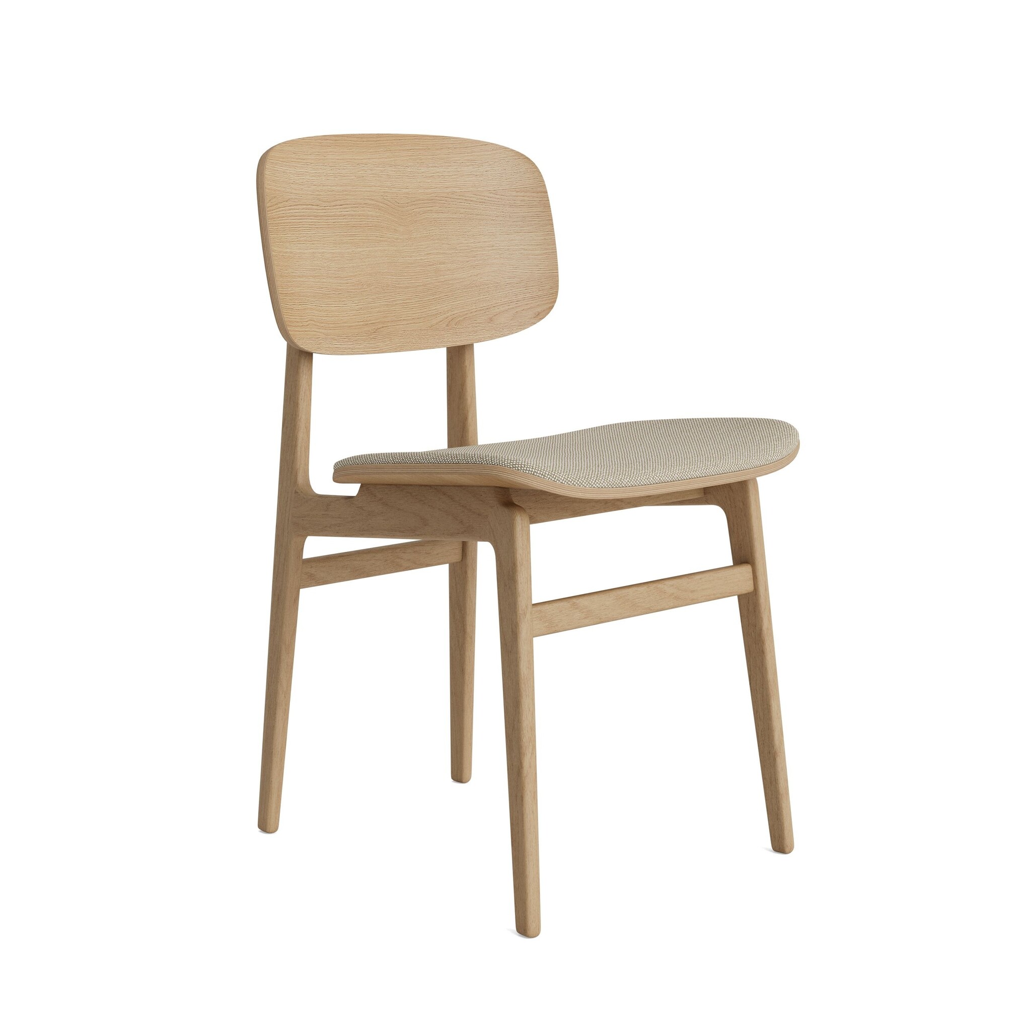 Norr11 NY11 Dining Chair with seat upholstery