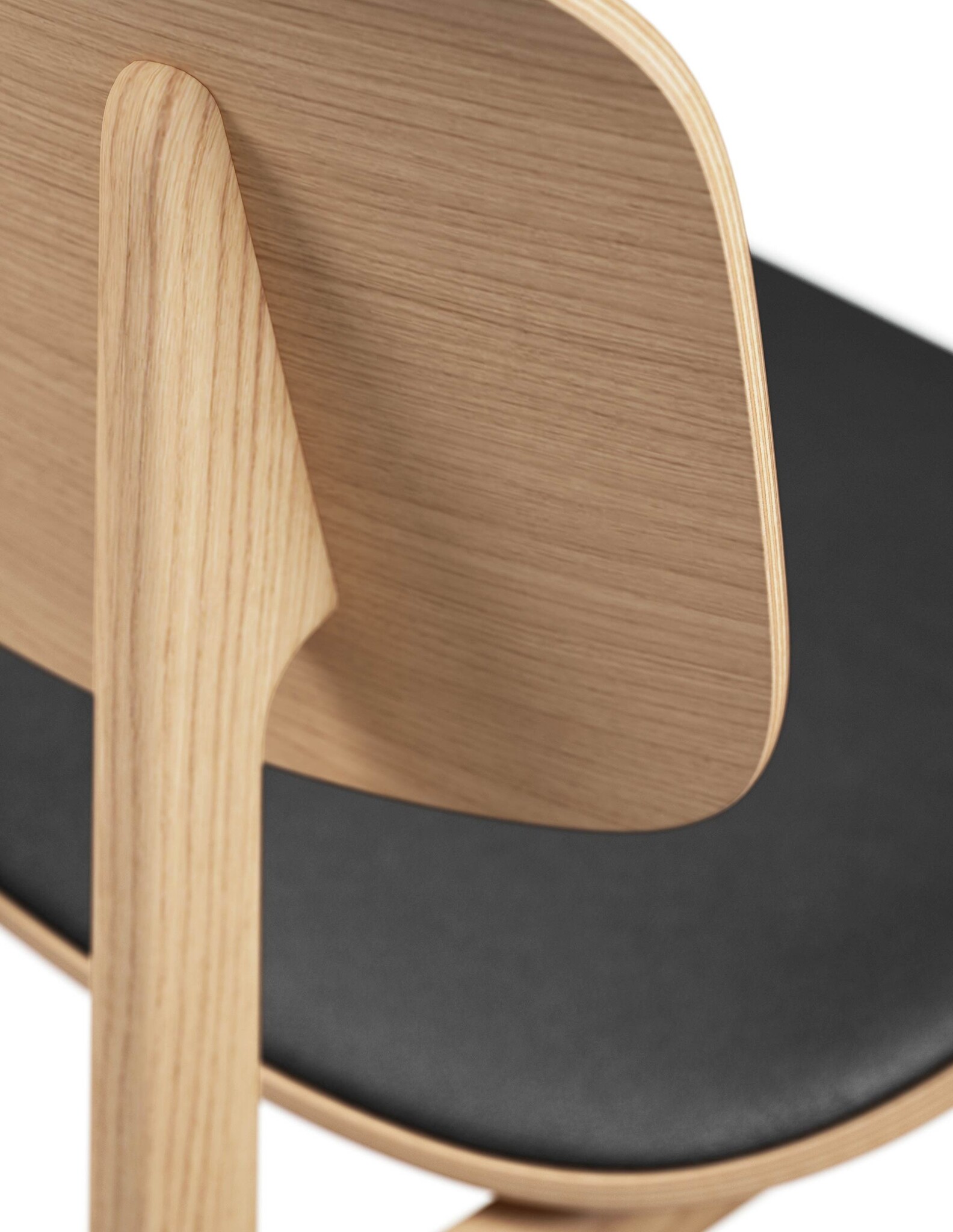 Norr11 NY11 Dining Chair with seat upholstery