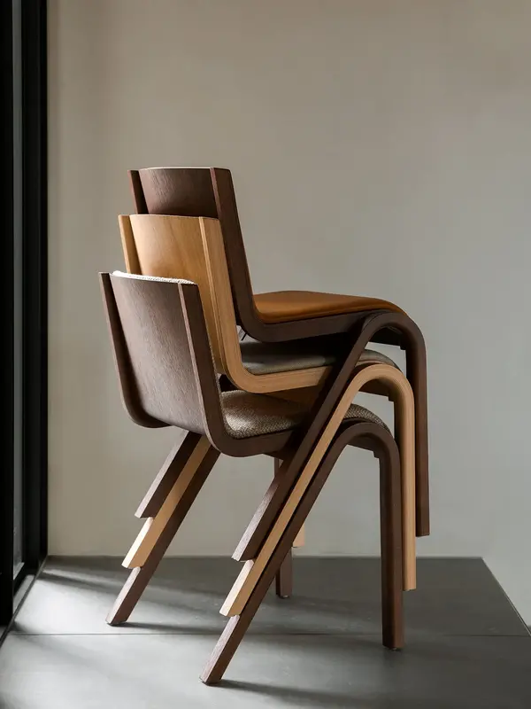 Audo Copenhagen Ready Dining Chair with upholstery