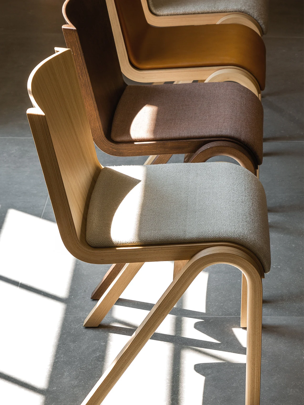 Audo Copenhagen Ready Dining Chair with upholstery