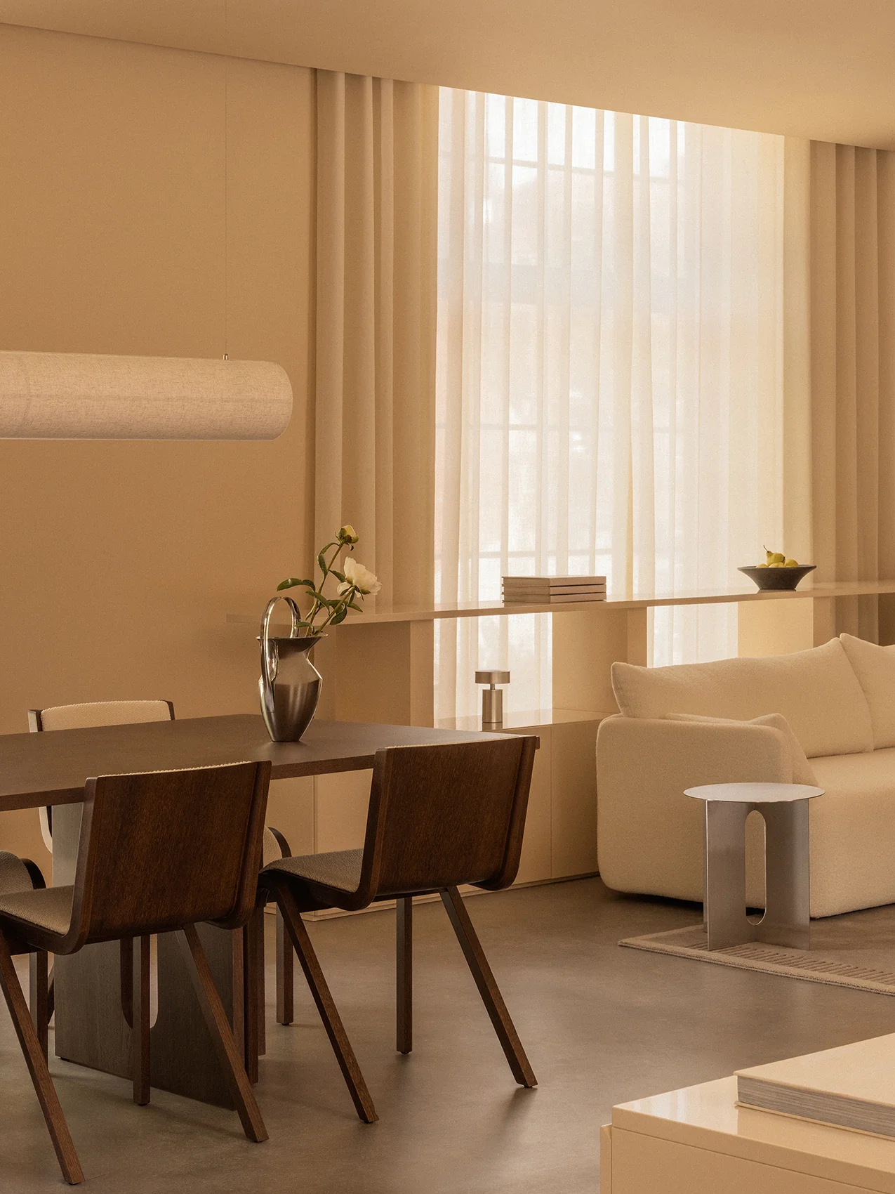 Audo Copenhagen Ready Dining Chair with front upholstery