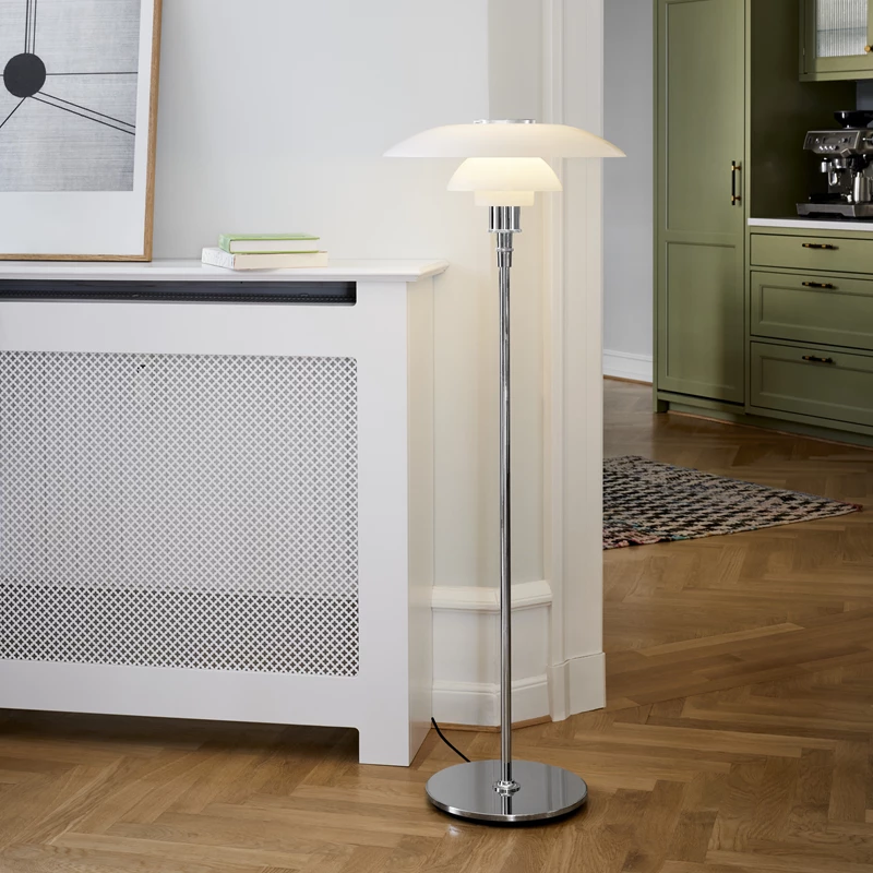 Louis Poulsen PH 4½-3½ Staande lamp - Hoogglans verchroomd