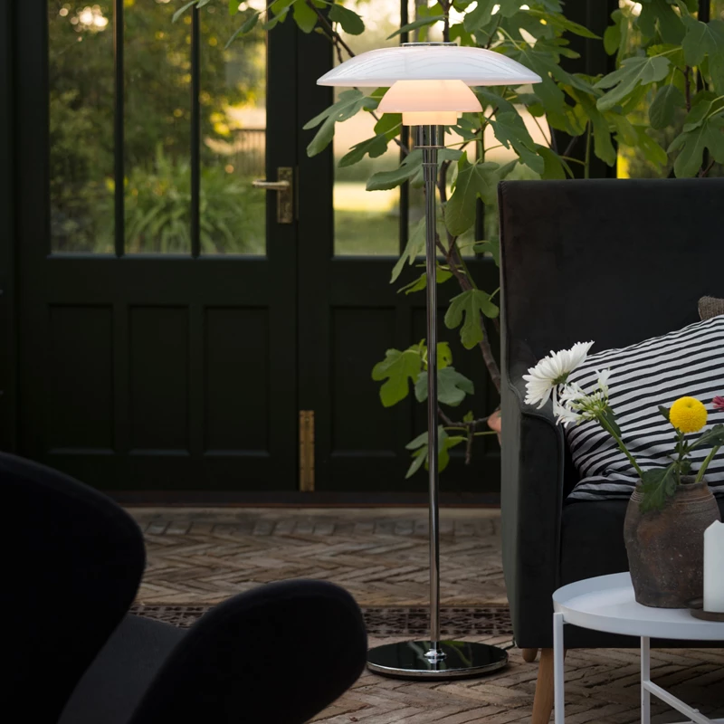 Louis Poulsen PH 4½-3½ Staande lamp - Hoogglans verchroomd