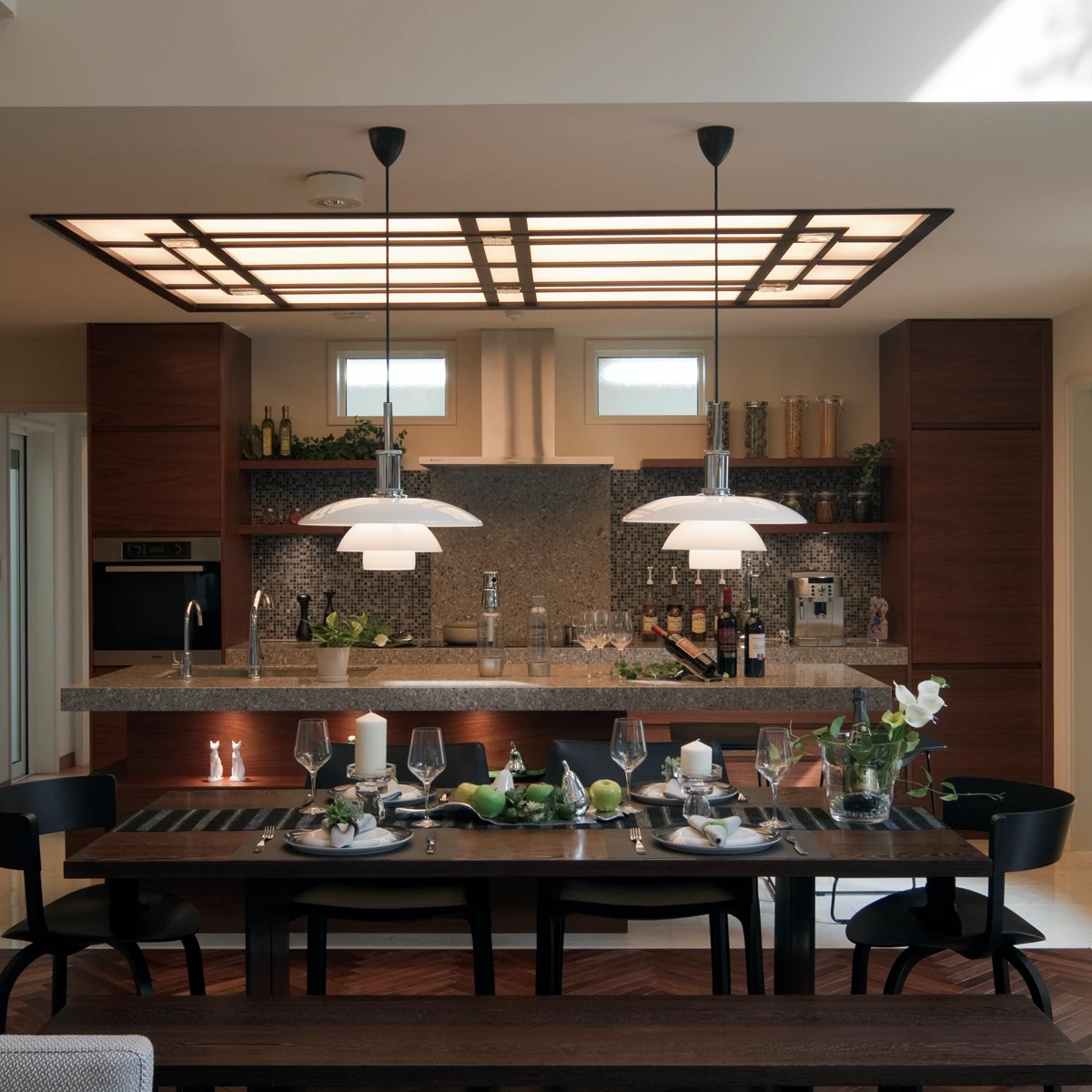 Louis Poulsen PH 4½-4 Hanglamp Hoogglans verchroomd