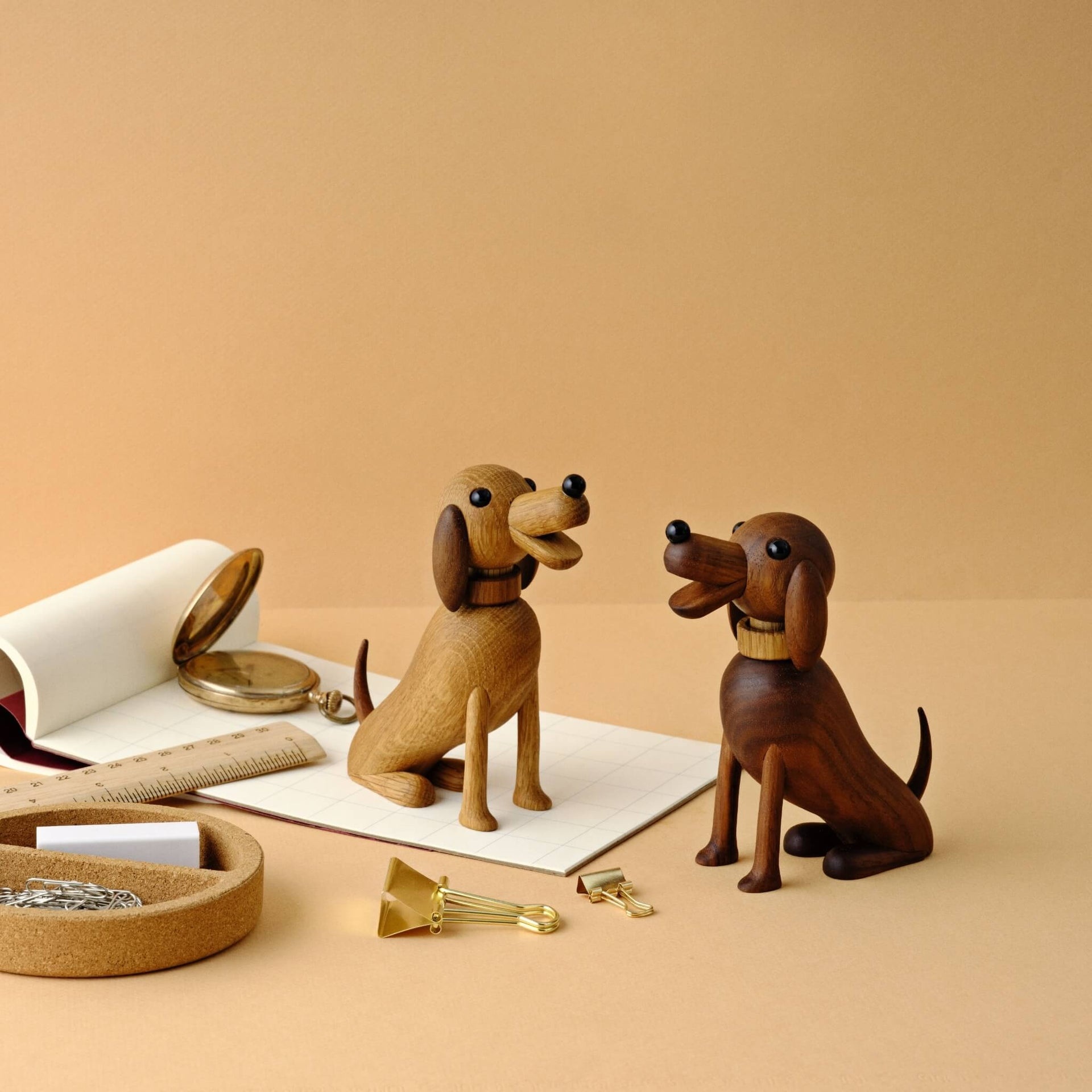 Lucie  Kaas Buster the Dog | Oak & Walnut