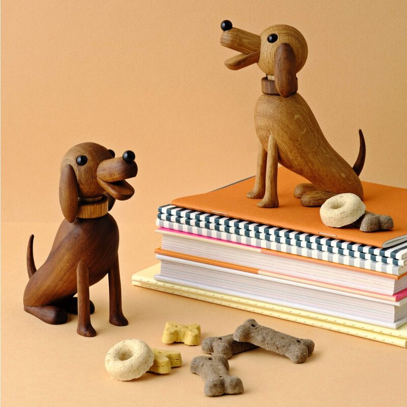 Lucie  Kaas Buster the Dog | Oak & Walnut