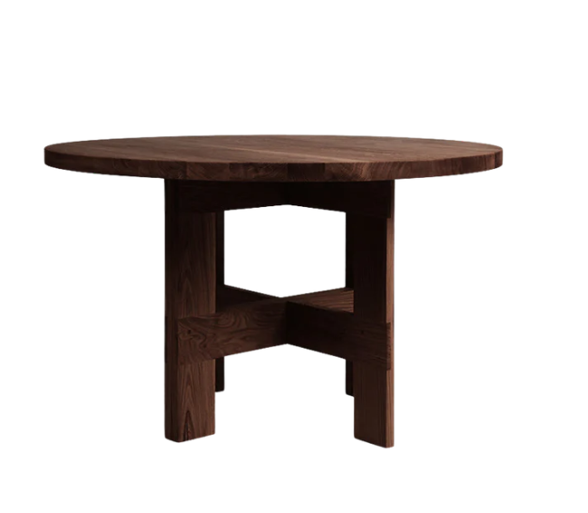 FRAMA Farmhouse Trestle Table - Ø120 Round