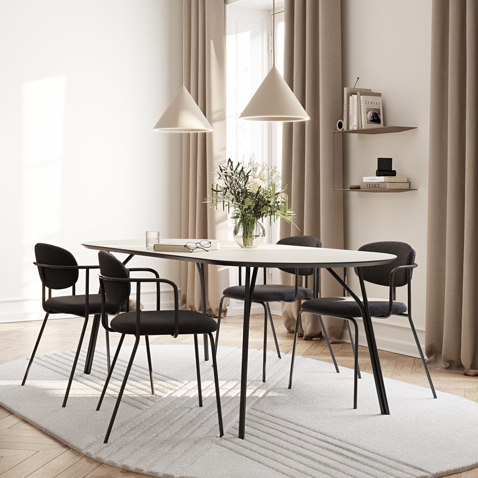 WOUD Annular Pendant Small - Beige