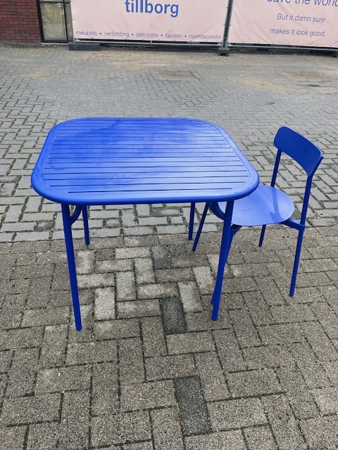 Petite Friture Fromme Chair Blue - SHOWROOMMODEL