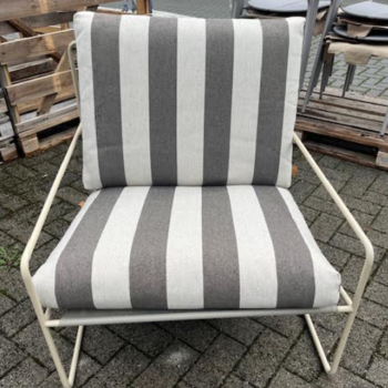 Ferm Living Desert 1-seater - Cashmere /Stripe - SHOWROOMMODEL
