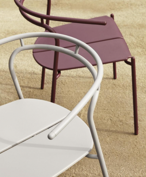 AYTM Nova Dining Chair Taupe Set of 8 - SHOWROOMMODEL