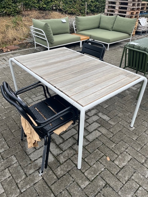 Houe Avanti Dining Table 153 x 98 cm - Thermo Ash/Muted White - SHOWROOMMODEL