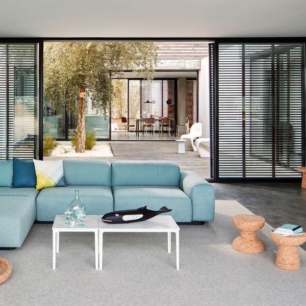 Vitra Soft Modular Sofa 2 seater - Phlox 633