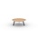 STUDIO HENK New Co Coffee Table 90 Rond Eiken natural light hardwax olie/Black - STOCK ITEM