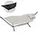 Fatboy Headdemock Superb - Mist incl. pillow & Rack Black + cover - SHOWROOMMODEL