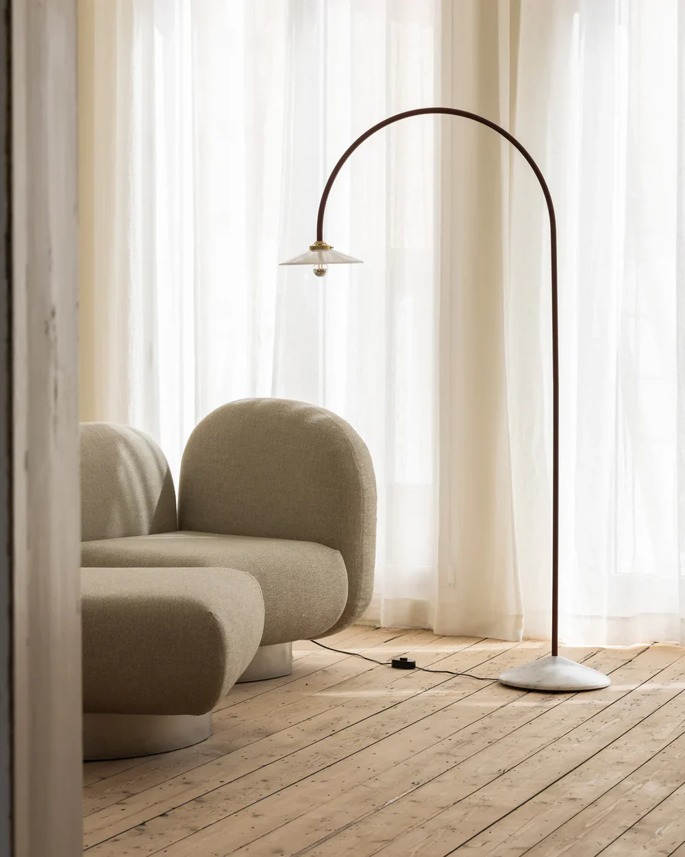 Valerie Objects Standing Lamp Marble n°2