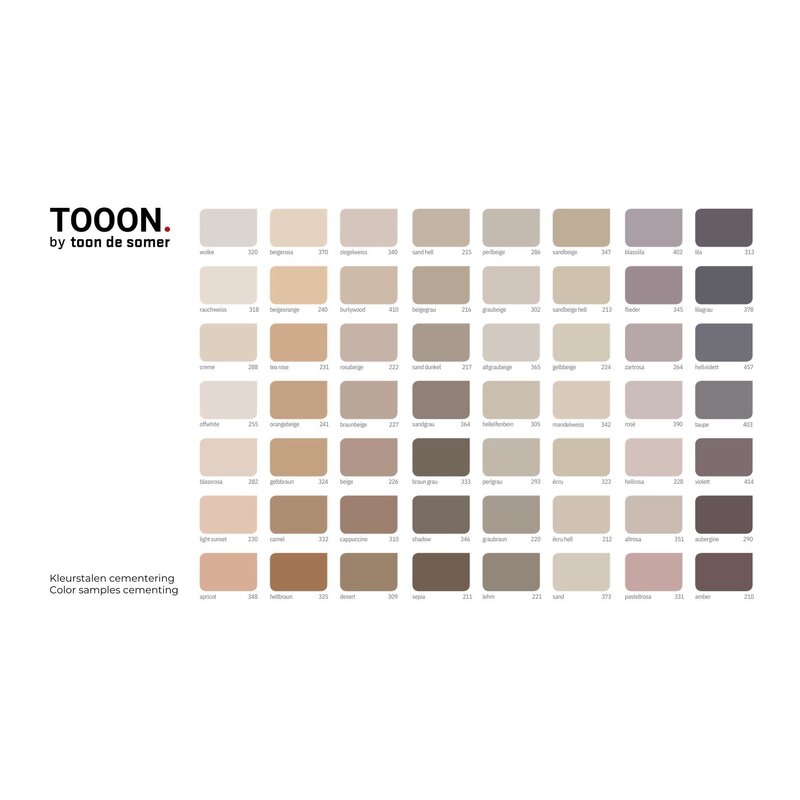 TOOON by Toon De Somer Ton Sur Tooon TST Table small cement 177x132cm Bamboo Base