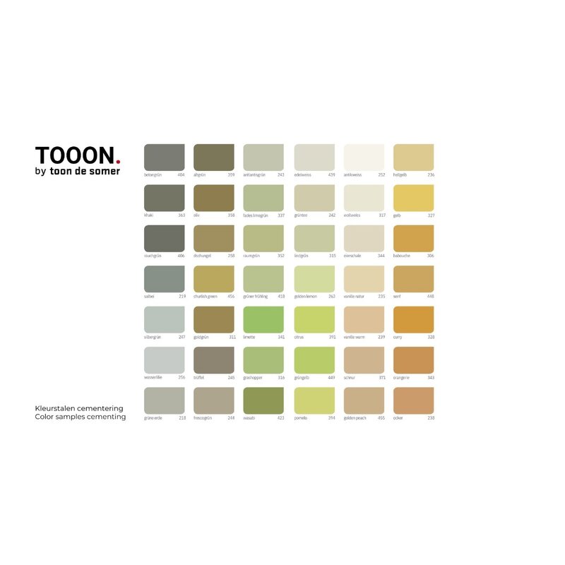 TOOON by Toon De Somer Ton Sur Tooon TST Table small cement 177x132cm Bamboo Base