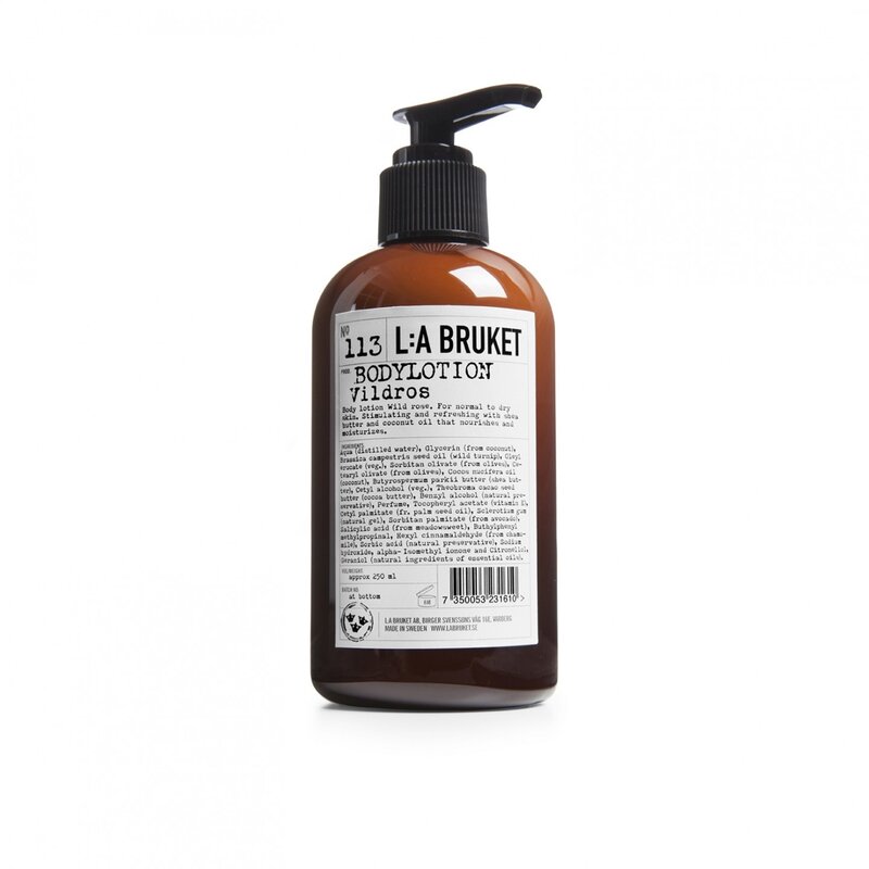 LA Bruket Body Lotion Wild Rose - GELDIG TOT OKT 2025