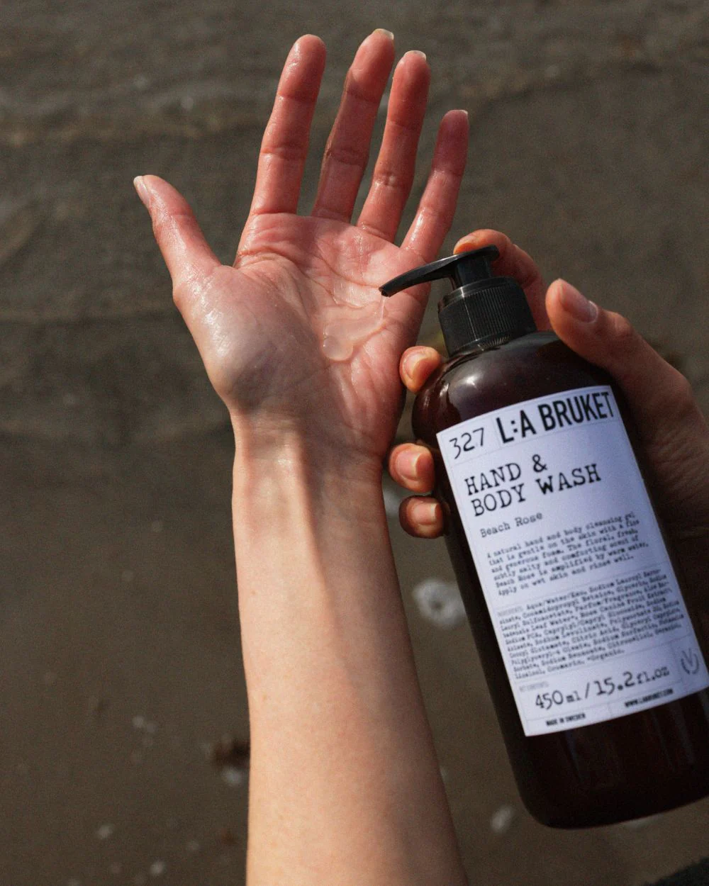 LA Bruket Hand & Body Wash 240ml Sage/Rosemary/Lavender - GELDIG TOT JAN 2026