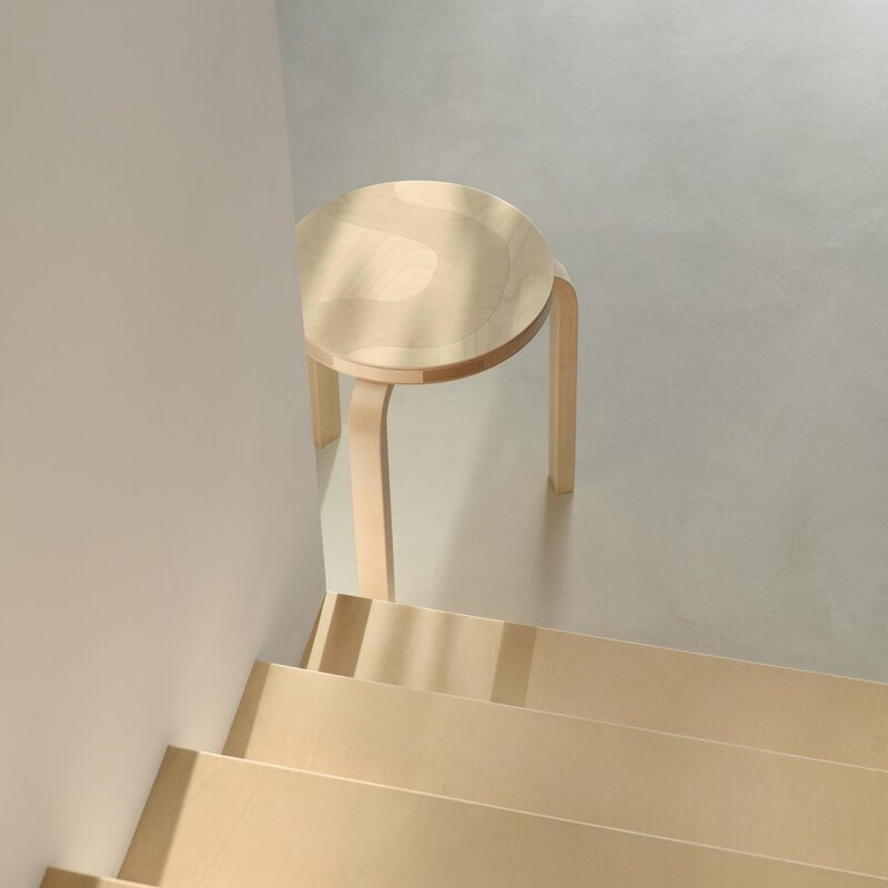 Artek Marimekko Stool 60 Seireeni - limited edition