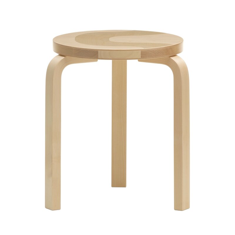 Artek Marimekko Stool 60 Seireeni - limited edition