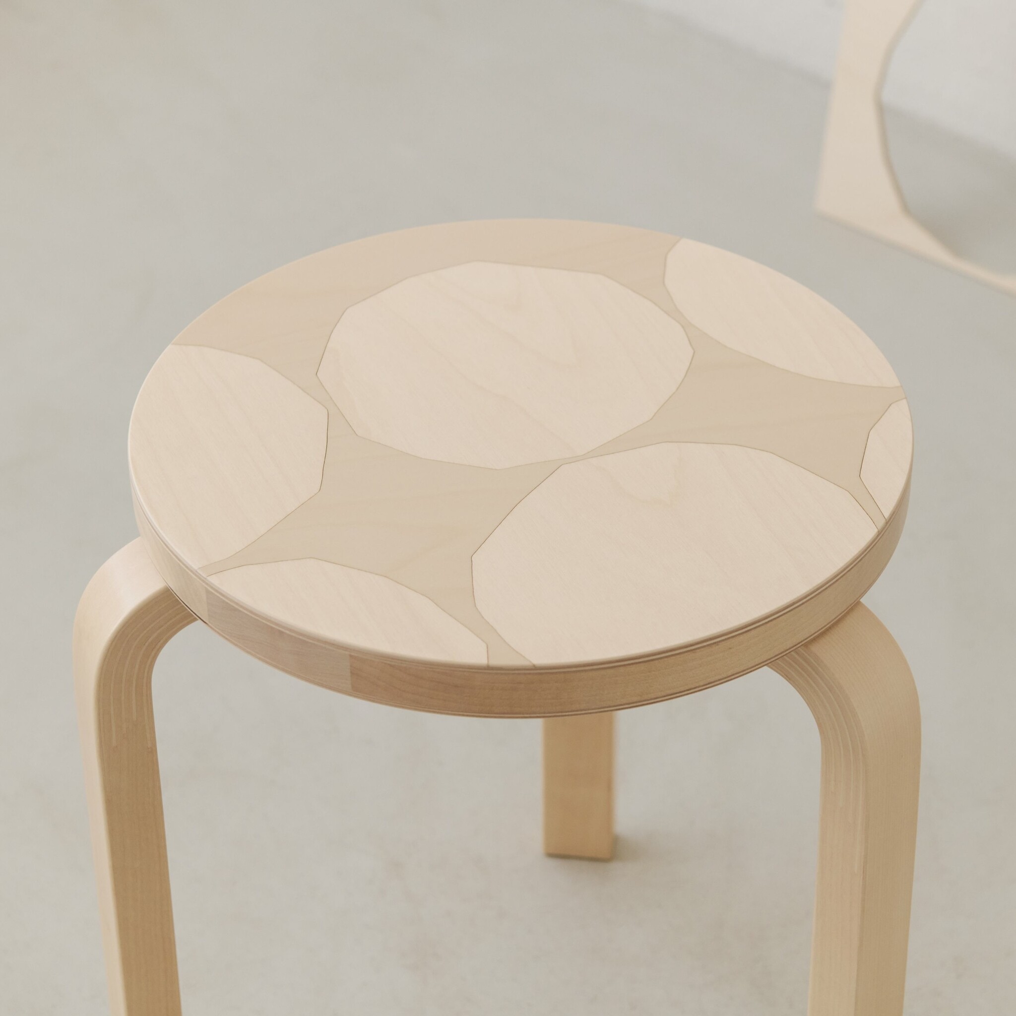 Artek Marimekko Stool 60 Kivet - limited edition