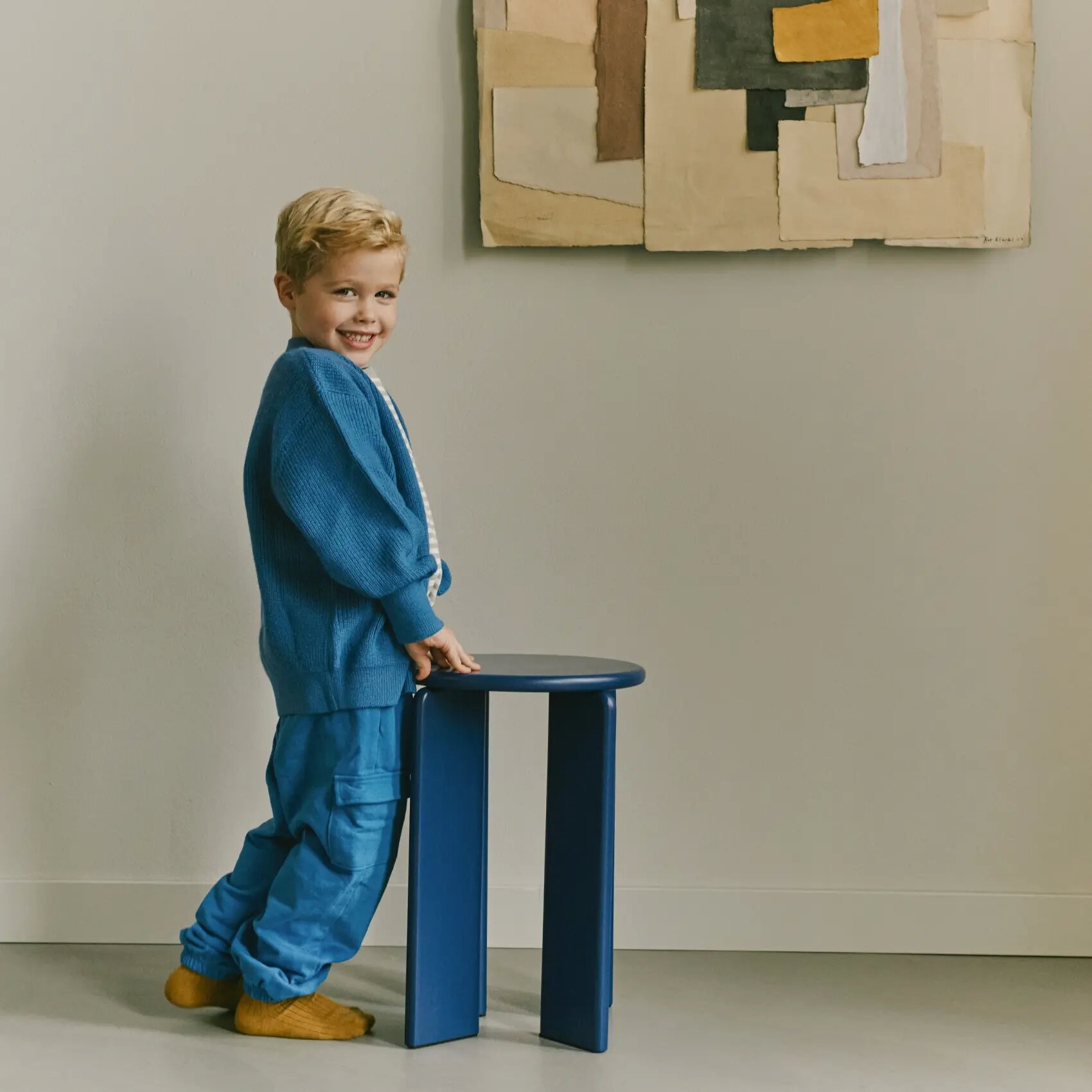 STUDIO HENK Soft Coffee table 32 - eiken groene lak