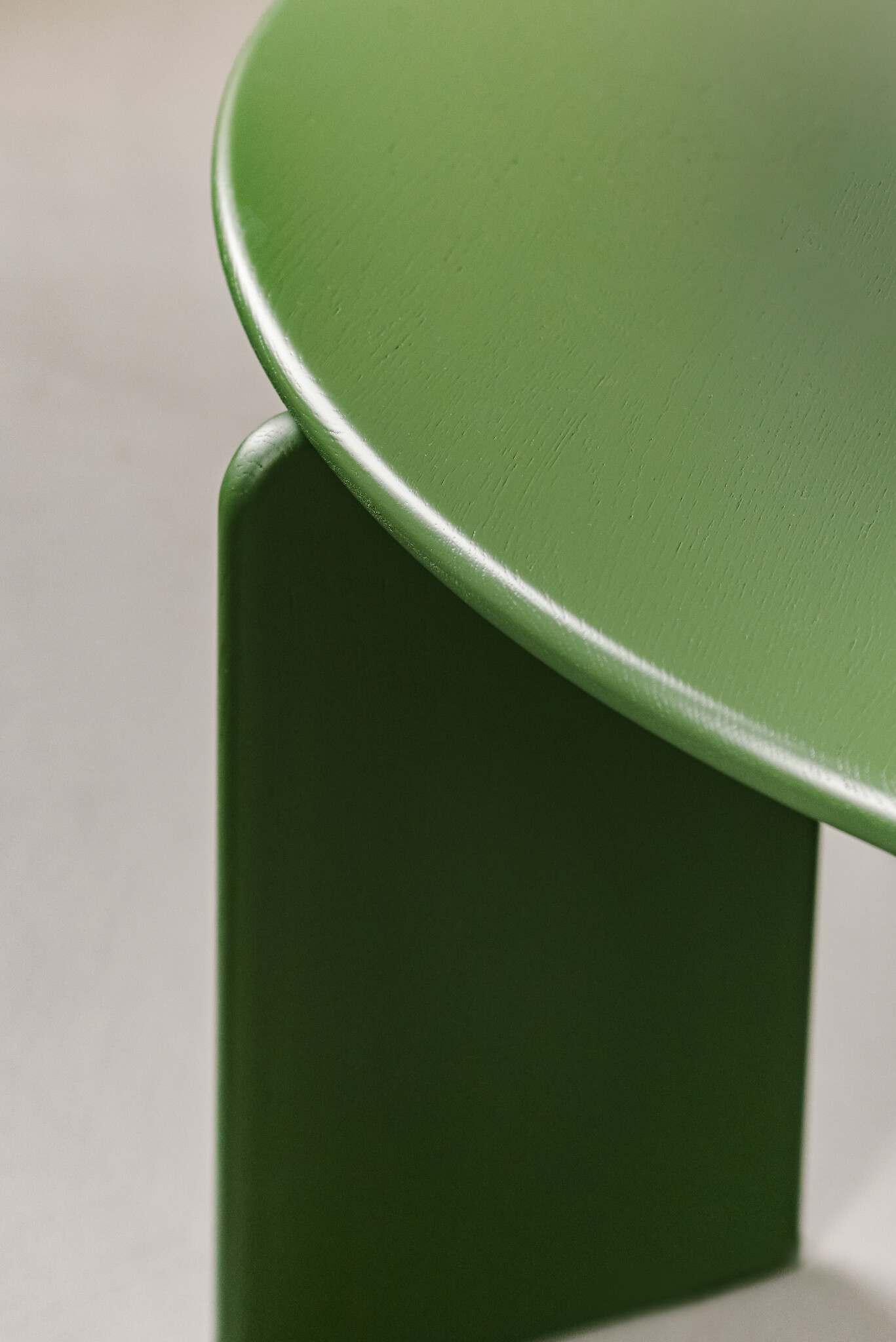 STUDIO HENK Soft Coffee table 32 - eiken groene lak