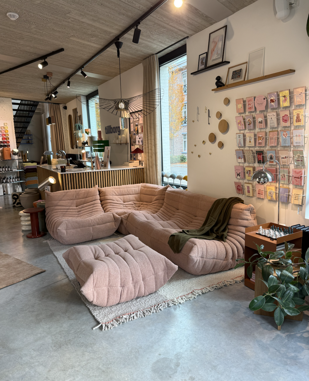 Ligne Roset Togo Configuration tillborg - Craquelin Poudre