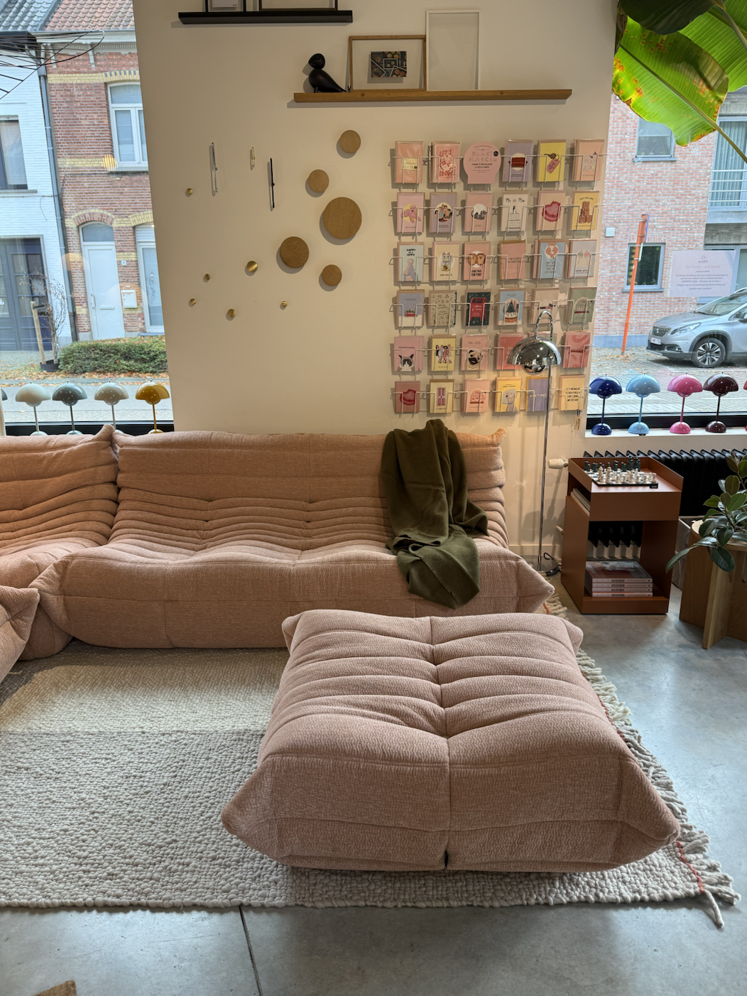 Ligne Roset Togo Configuration tillborg - Craquelin Poudre