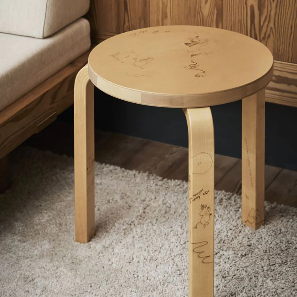 Artek Stool 60 Celebration - Moomin - limited edition