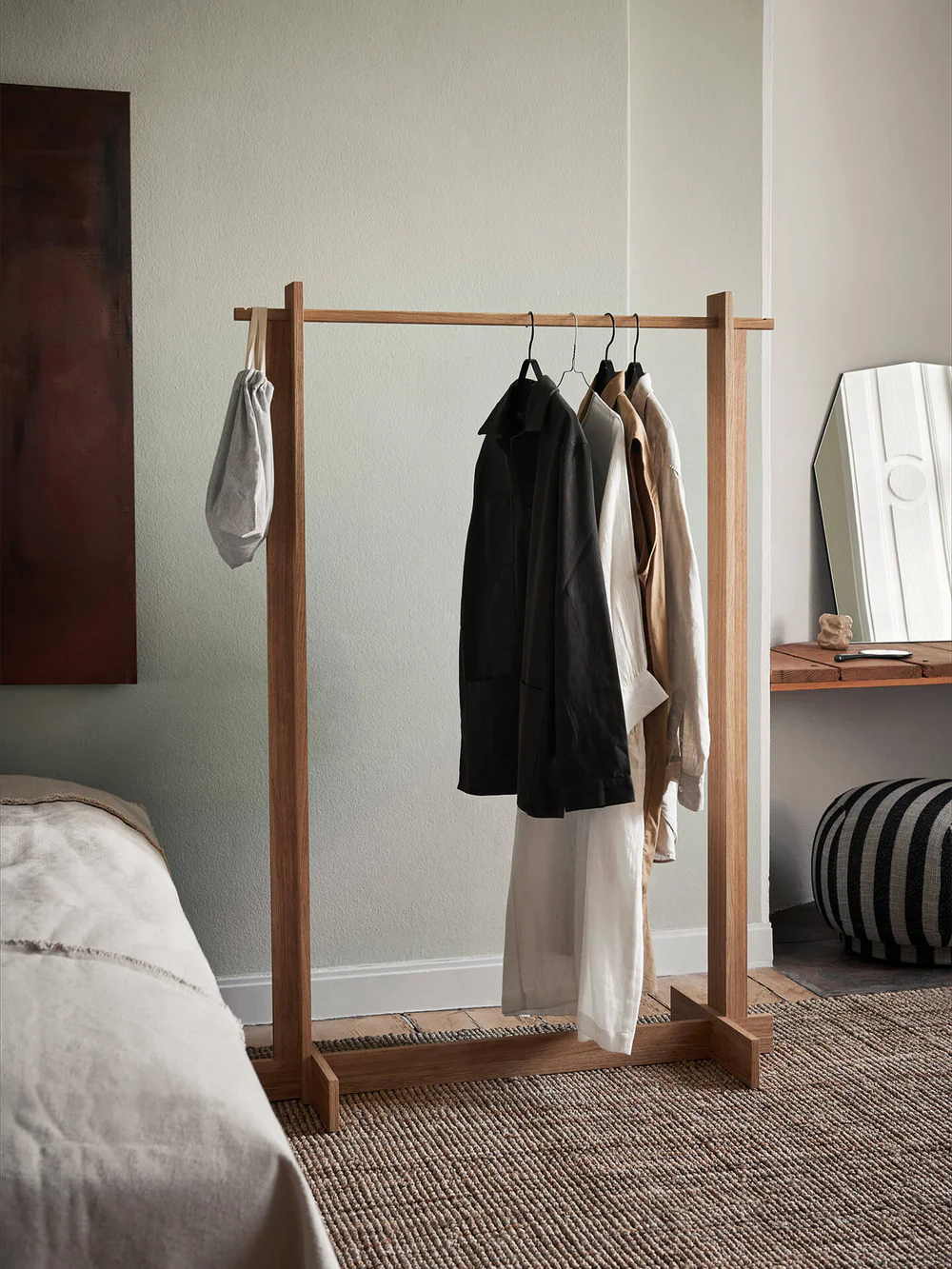 Ferm Living Bridge Clothes Rack - Oiled Oak