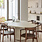 TOOON by Toon De Somer Kiso with Cemented Central Leg 240 x 100cm - White