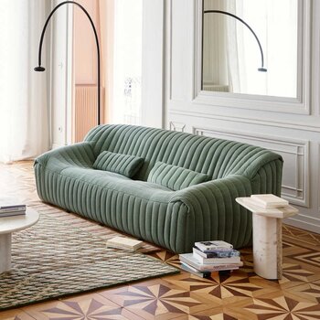 Ligne Roset Sandra Large 3-zit met Lendekussen - Alcantara A