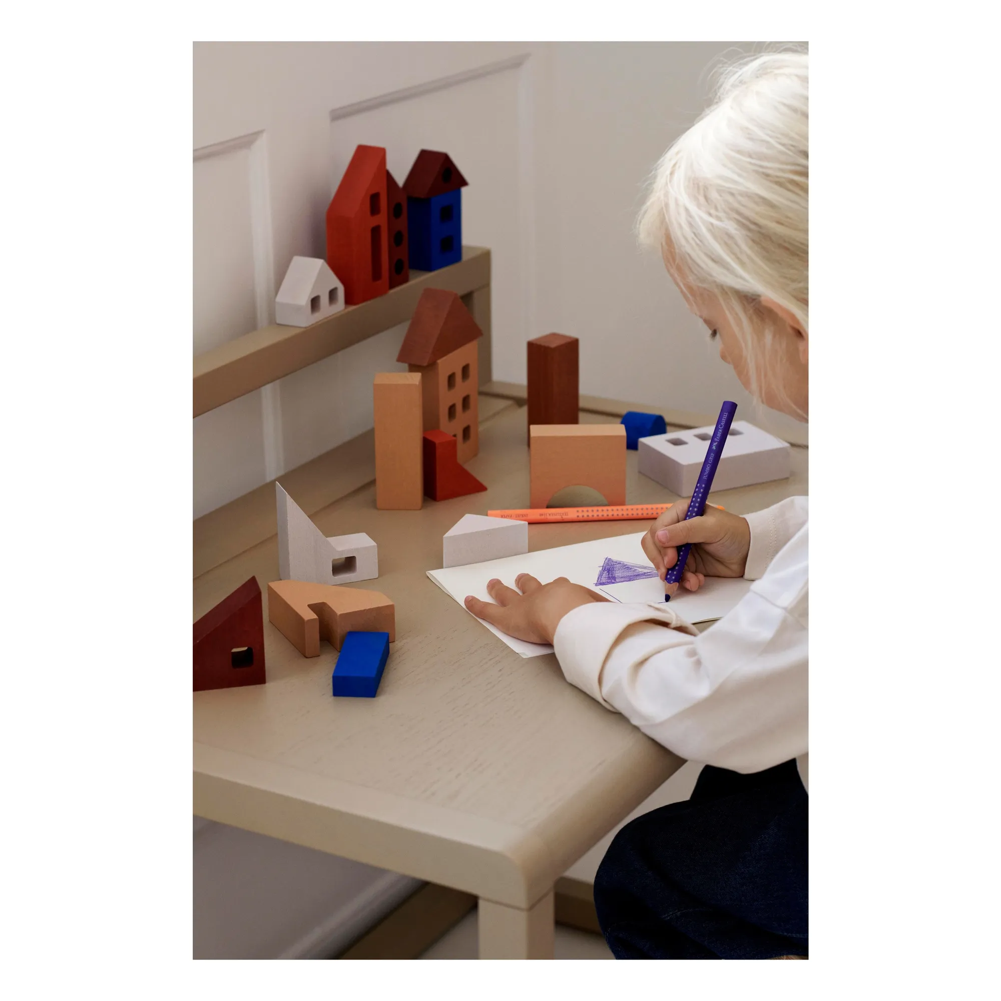 Ferm Living Character Stacking Blocks - Multi