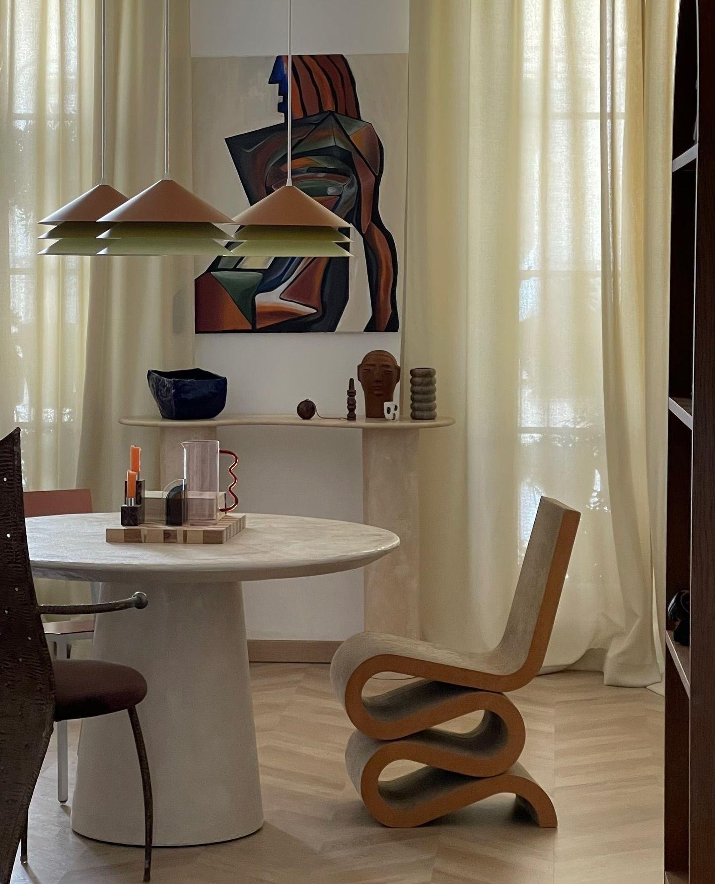 Vitra Wiggle Side Chair