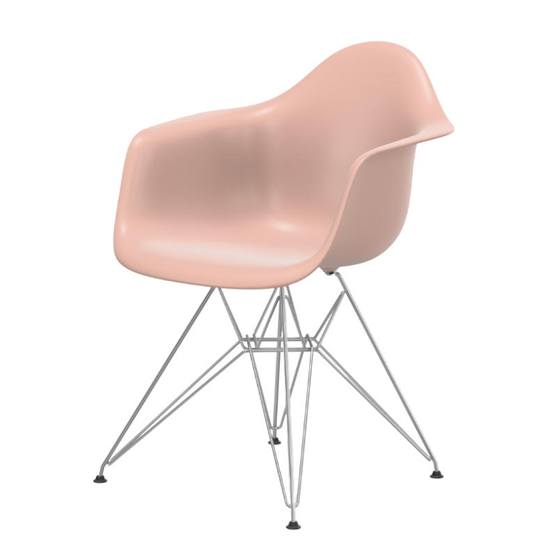 Vitra Eames Plastic Armchair RE DAR - Verchroomd