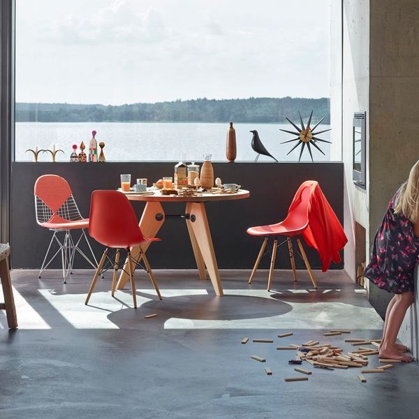 Vitra Eames Plastic Armchair RE DAR - Verchroomd