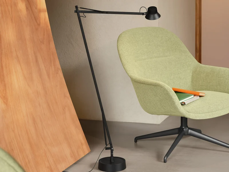 Muuto Dedicate Floor Lamp - Black