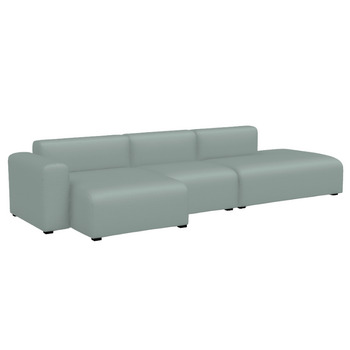 HAY Mags 3 seater combination 3 - Linara 499 - Low Armrest