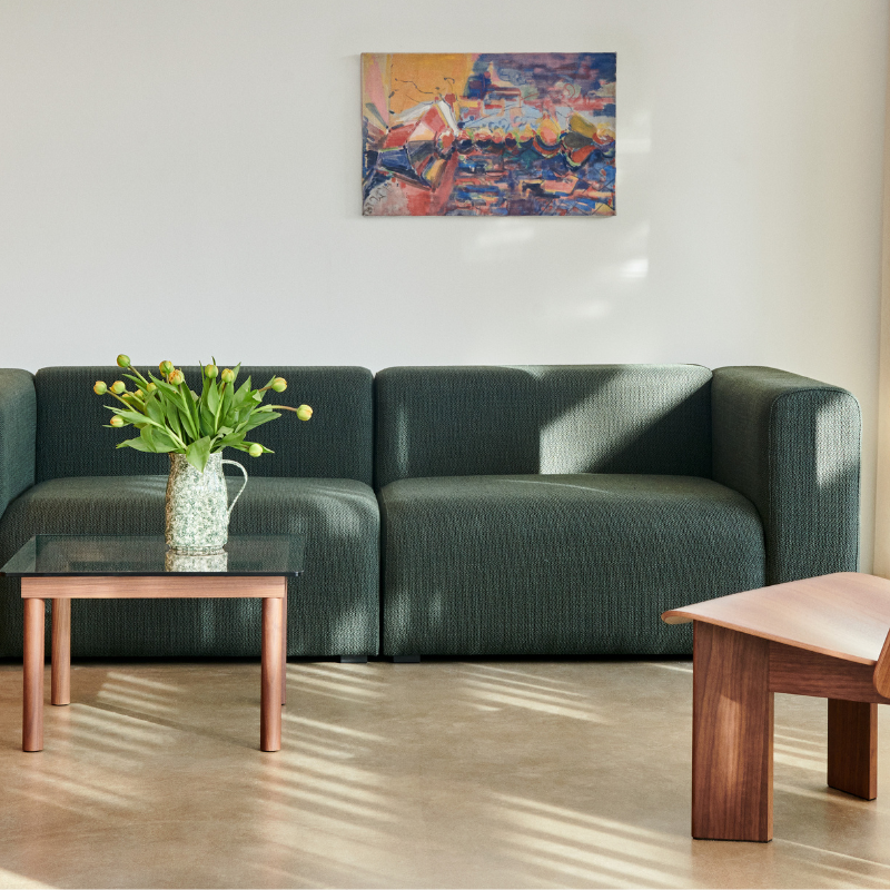 HAY Mags 2,5 Seater Comb 1 - Maglia dark green