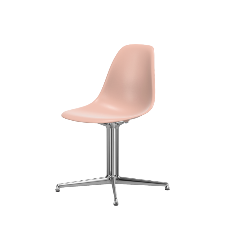Vitra Eames Plastic Side Chair RE DSL - Gepolijst Onderstel