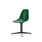 Vitra Eames Plastic Side Chair RE DSL - Basic Dark Poedercoat (Glad) Onderstel