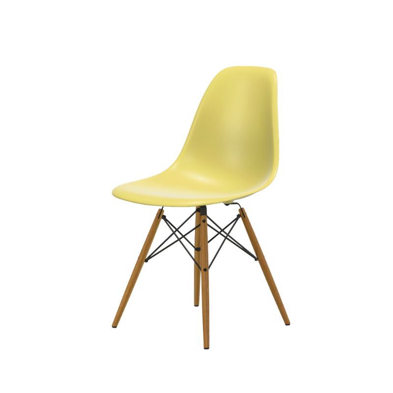 Vitra Eames Plastic Side Chair RE DSW - Essen Onderstel
