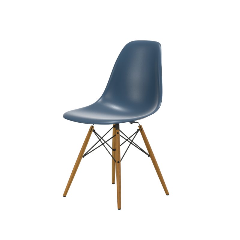 Vitra Eames Plastic Side Chair RE DSW - Essen Onderstel