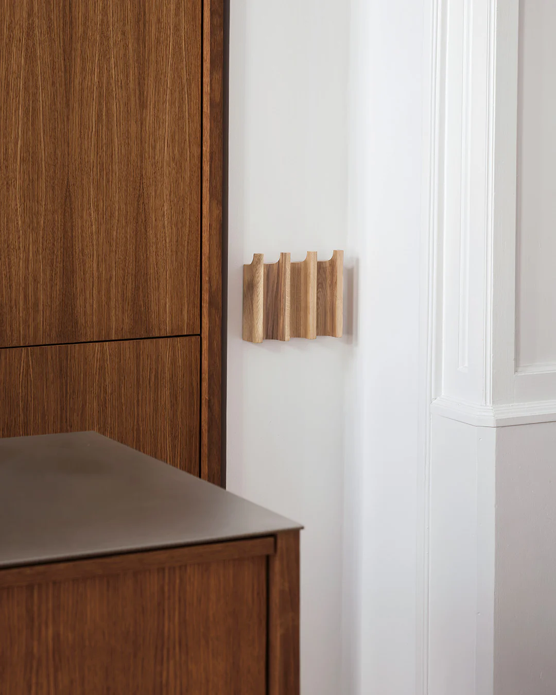 Kristina Dam Column Coat Rack - Light Oiled Oak