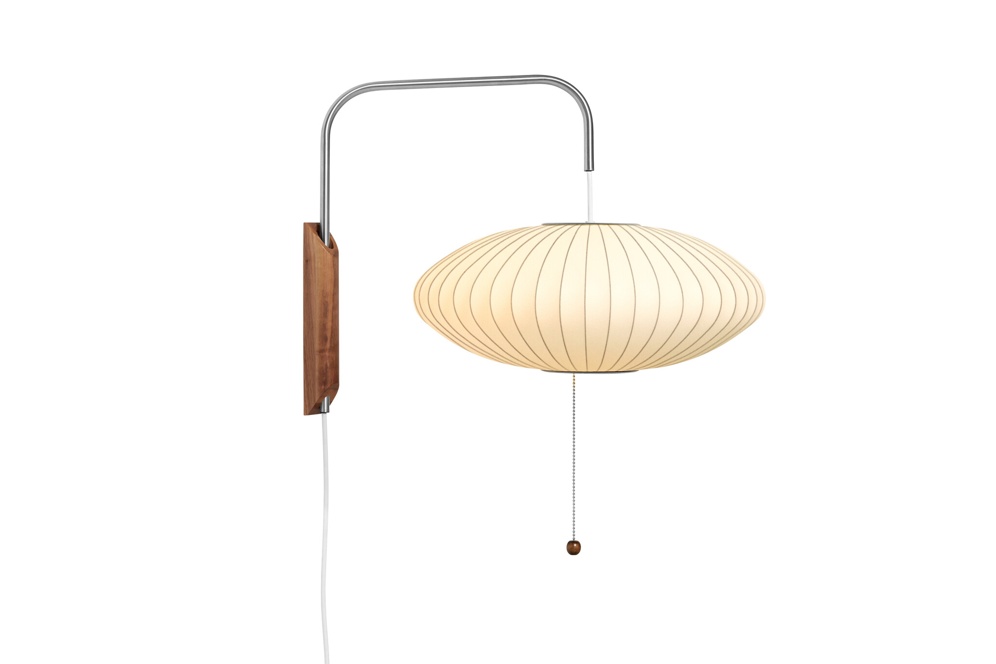 HAY Nelson Saucer Wall Sconce Cabled - Off White Small