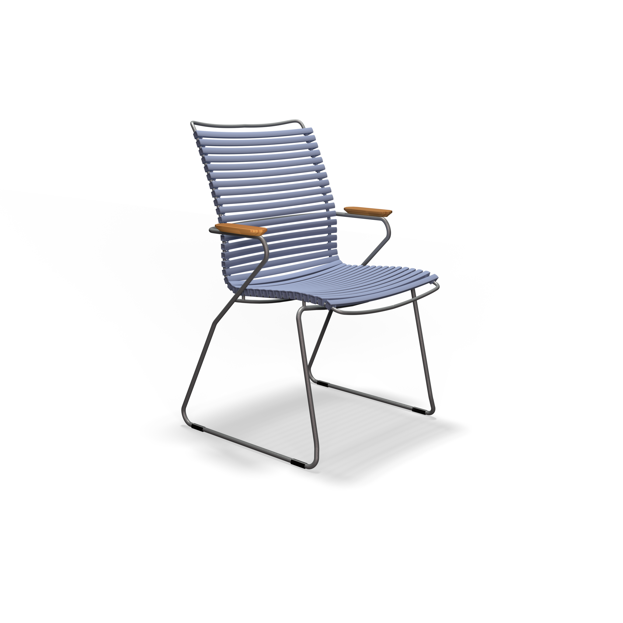 Houe CLICK Dining Chair Tall with Armrests in bamboo