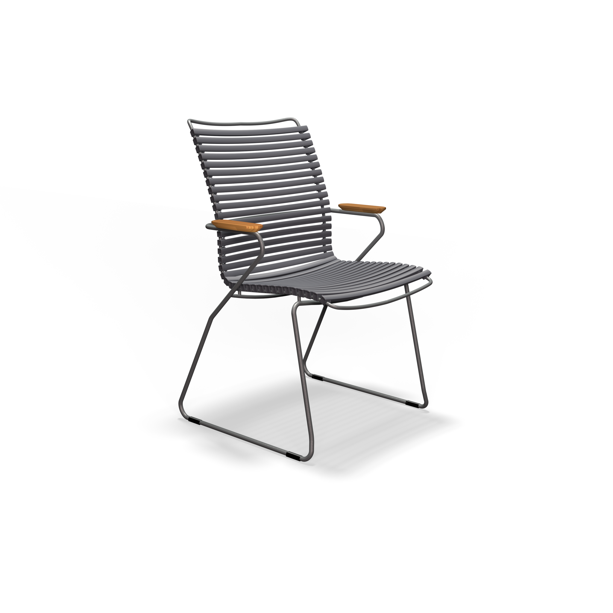 Houe CLICK Dining Chair Tall with Armrests in bamboo